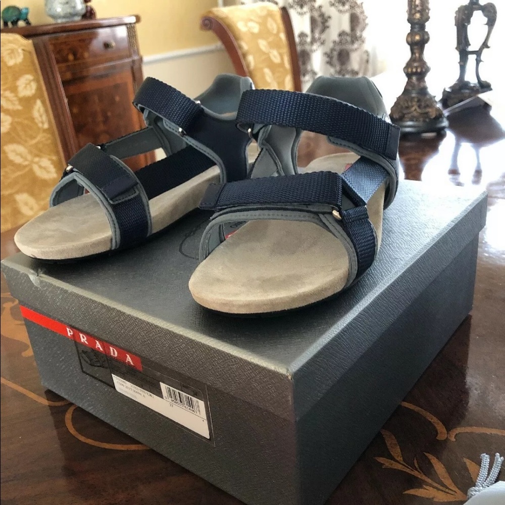 Brand New Boys Prada Sandal size 34